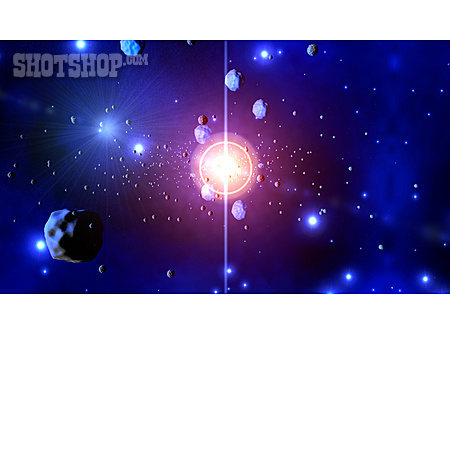 
                Stern, Weltall, Supernova                   