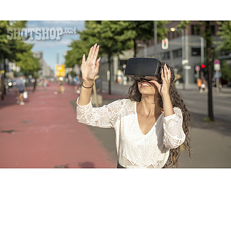 
                Virtuelle Realität, Simulation, 3d-brille                   