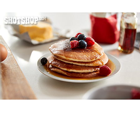 
                Frühstück, Pfannkuchen, Pancakes                   