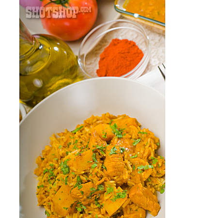 
                Curry, Indische Küche                   
