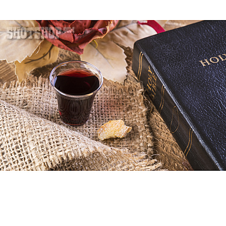 
                Christentum, Eucharistie, Brot Und Wein                   