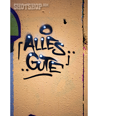 
                Graffiti, Alles Gute                   