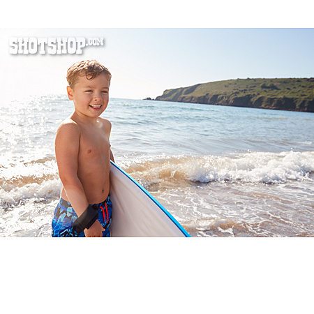 
                Junge, Urlaub, Surfboard, Surfen                   