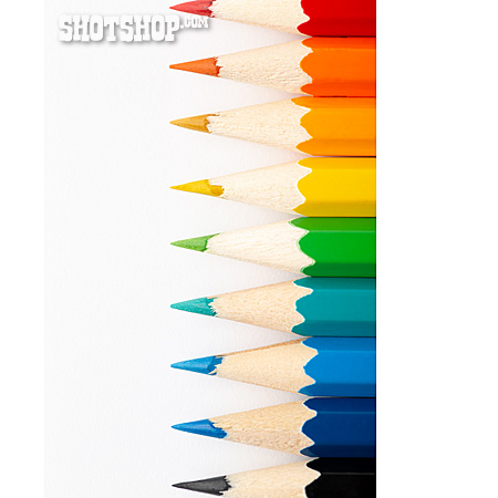 
                Buntstifte, Farbspektrum, Schreibwaren                   