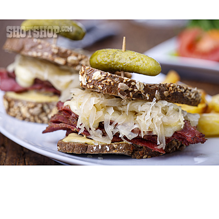 
                Sandwich, Jüdische Küche, Reuben                   