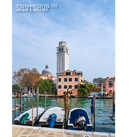 
                Anlegestelle, Venedig, Boote                   