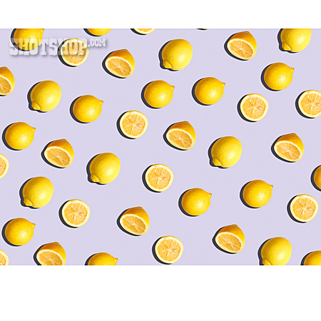 
                Muster, Zitronen                   