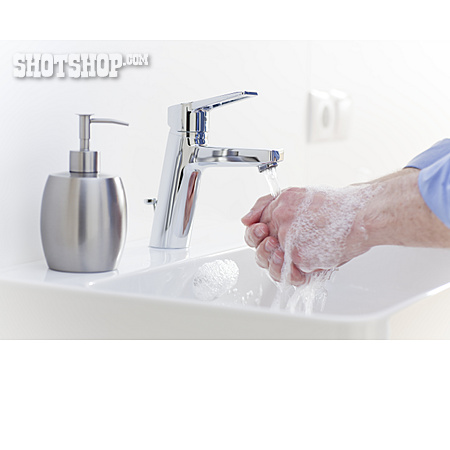 
                Sauberkeit, Hygiene, Hände Waschen                   
