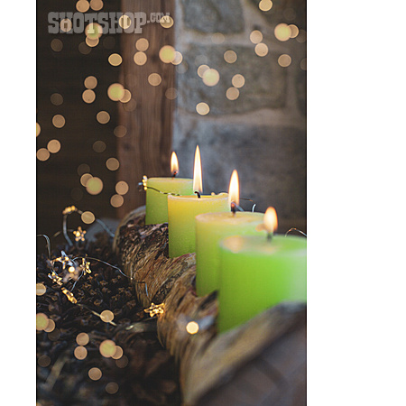 
                Weihnachten, Kerzenlicht, Adventskerze                   