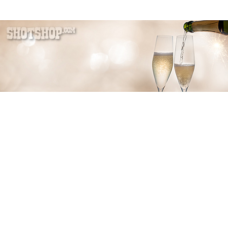 
                Champagner, Neujahr, Festlich                   