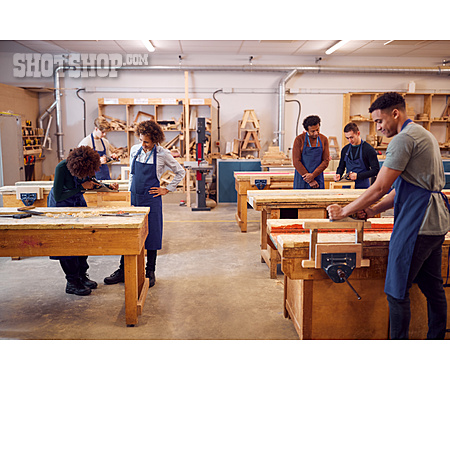 
                Craft, Education, Workshop, Trainee, Carpentry                   