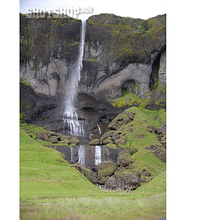 
                Waterfall, Iceland                   
