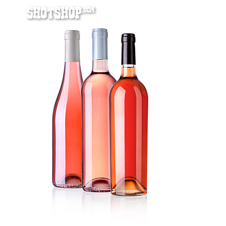 
                Wein, Weinflaschen, Rosé                   
