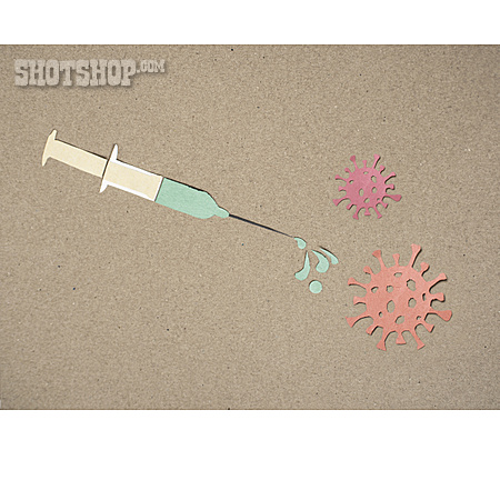 
                Spritze, Impfung, Covid-19                   