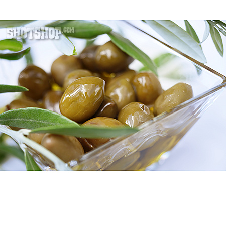 
                Eingelegt, Vorspeise, Antipasti, Grüne Oliven                   