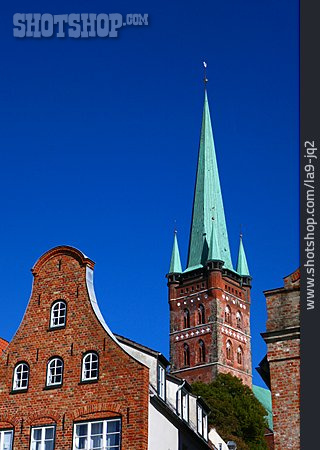 
                Petrikirche, Lübeck, Backsteinkirche                   