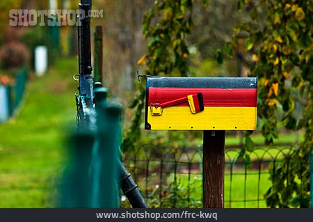 
                Deutschlandfarben, Briefkasten                   