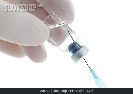 
                Spritze, Impfung, Impfstoff                   