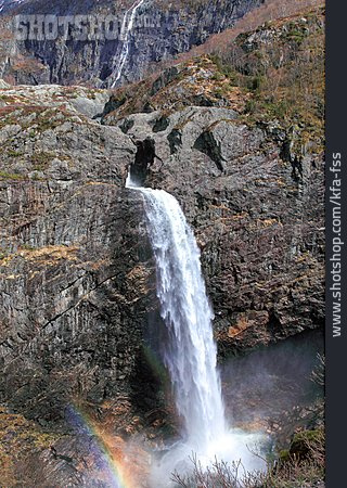 
                Wasserfall, Manafossen                   
