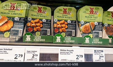 
                Fleischersatz, Supermarkt, Vegan                   