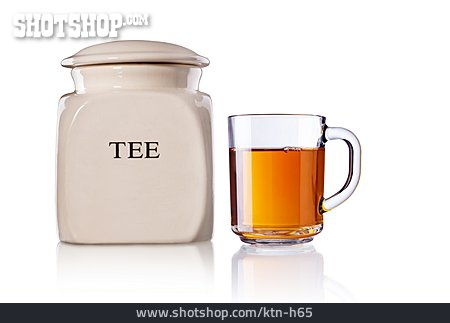 
                Tee, Teedose, Teeglas                   