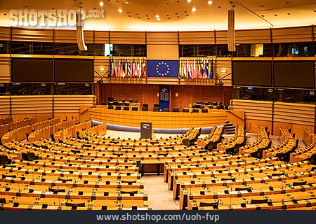 
                Europäisches Parlament, Plenarsaal, Espace Léopold                   