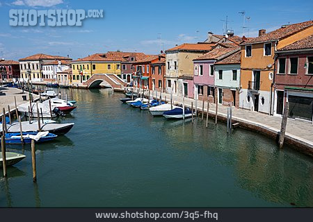 
                Murano, Lagune Von Venedig, Canale Di San Donato                   