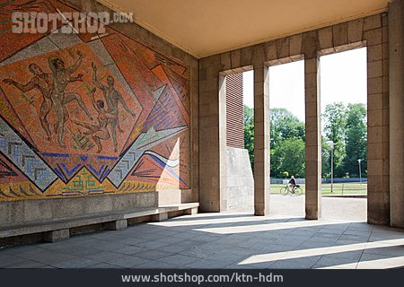 
                Düsseldorf, Mosaik, Ehrenhof                   