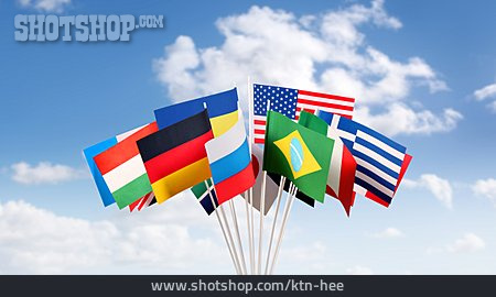 
                Länder, Nationalflagge                   