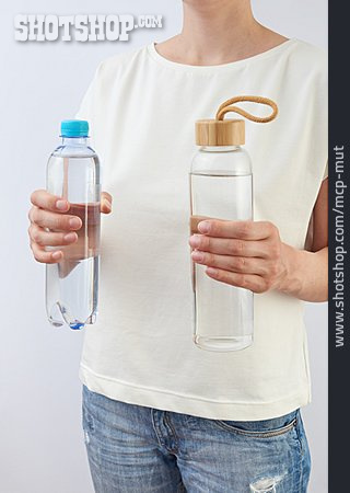 
                Trinkwasser, Glasflasche, Plastikfrei                   