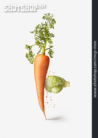 
                Gemüse, Karotte, Rosenkohl, Immunsystem, Stärken                   