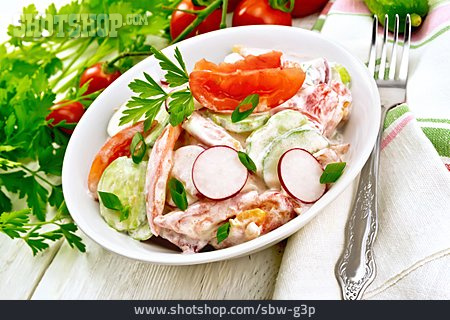 
                Salat, Vegetarisch                   