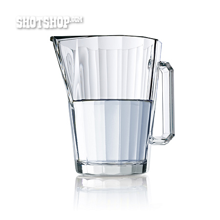 
                Wasser, Glaskrug                   