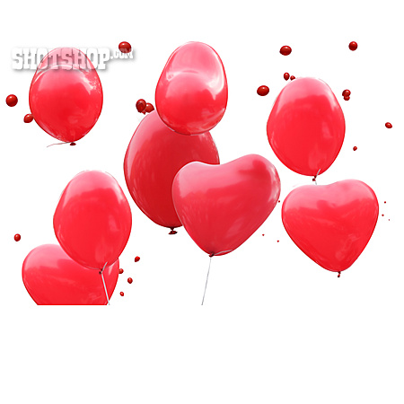 
                Liebe, Herz, Luftballon                   