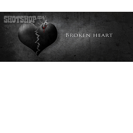 
                Gebrochenes Herz, Broken Heart                   