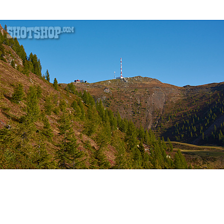 
                Funkturm, Gailtaler Alpen, Sendeturm Dobratsch                   