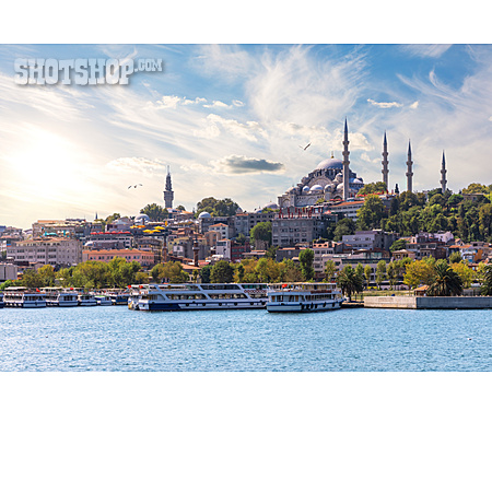 
                Hafen, Fähre, Istanbul, Eminönü                   