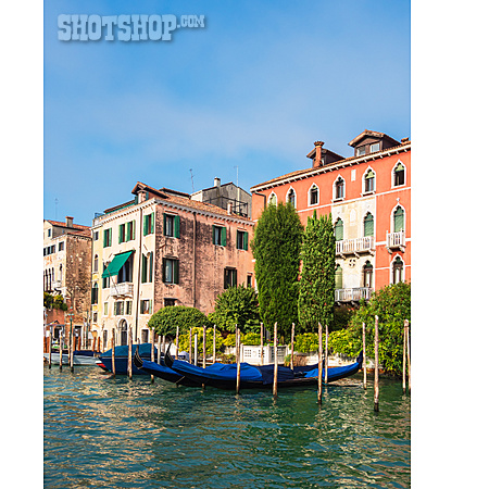 
                Gondel, Venedig, Canal Grande                   