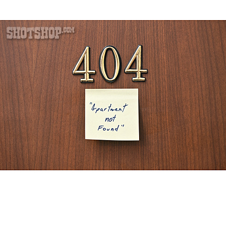
                Apartment, 404, Not Found                   
