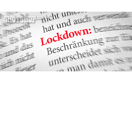 
                Wörterbuch, Lockdown                   