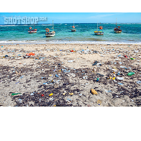 
                Strand, Umweltverschmutzung, Müll                   