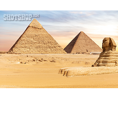 
                Große Sphinx Von Gizeh, Pyramiden Von Gizeh                   