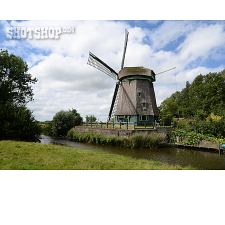 
                Windmühle, Nordholland                   
