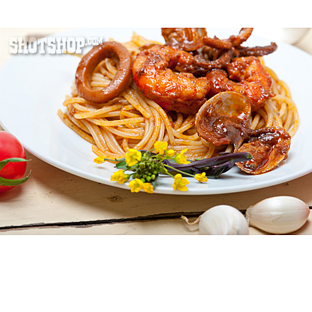 
                Meeresfrüchte, Spaghetti                   