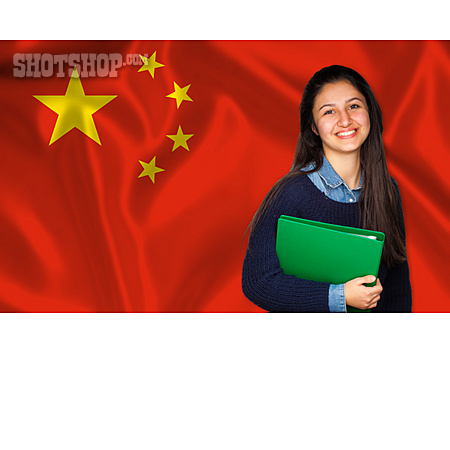 
                China, Studentin, Sprachkurs, Auslandssemester                   