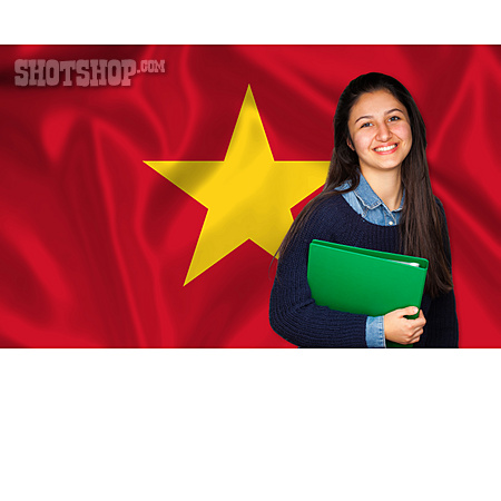 
                Vietnam, Studentin, Sprachkurs                   