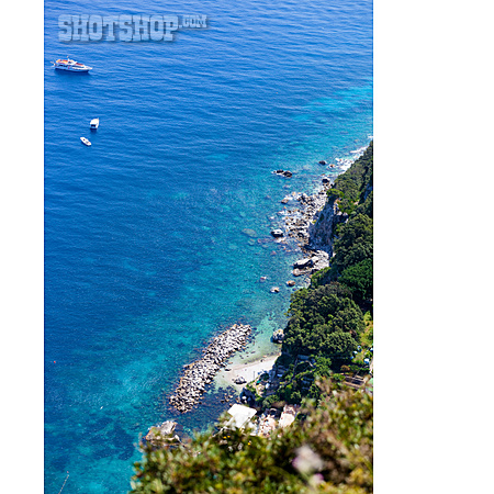 
                Küste, Boote, Capri                   