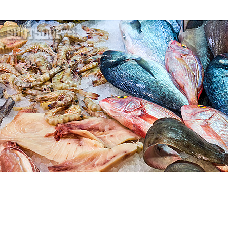 
                Fisch, Meeresfrüchte, Fischtheke                   