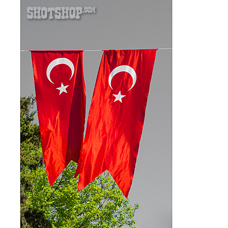 
                Nationalflagge, Türkei                   