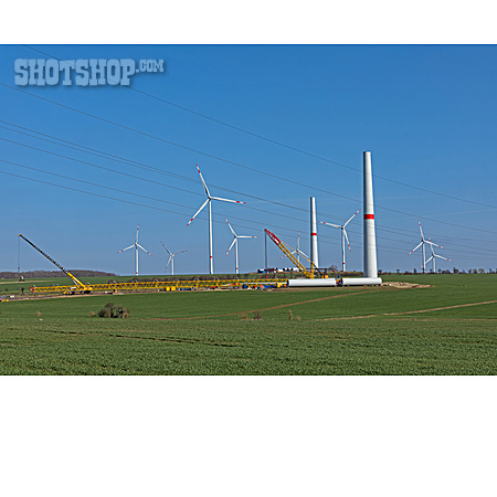 
                Energieversorgung, Windpark, Windturbine                   